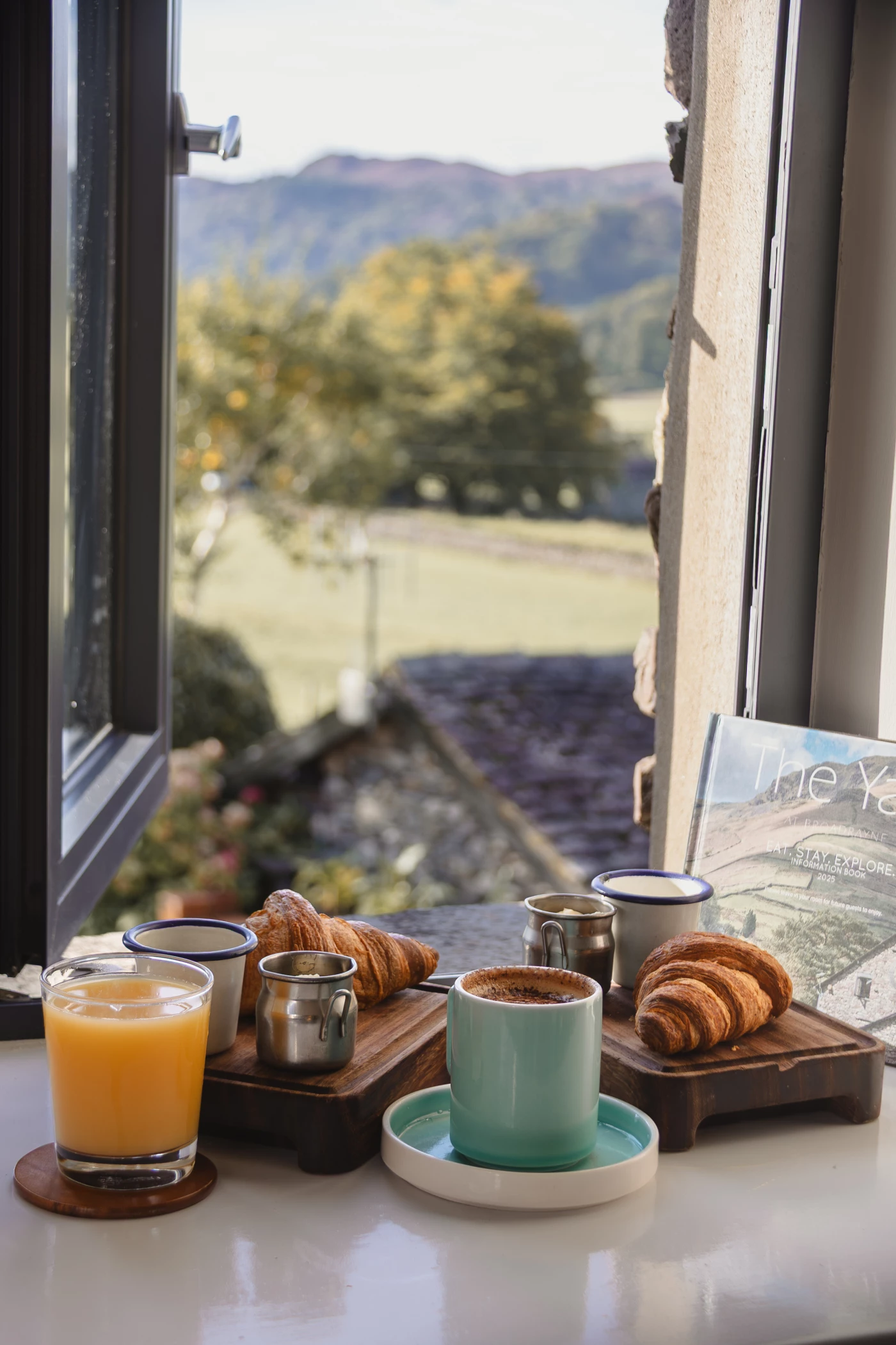Breakfast in bed, Grasmere